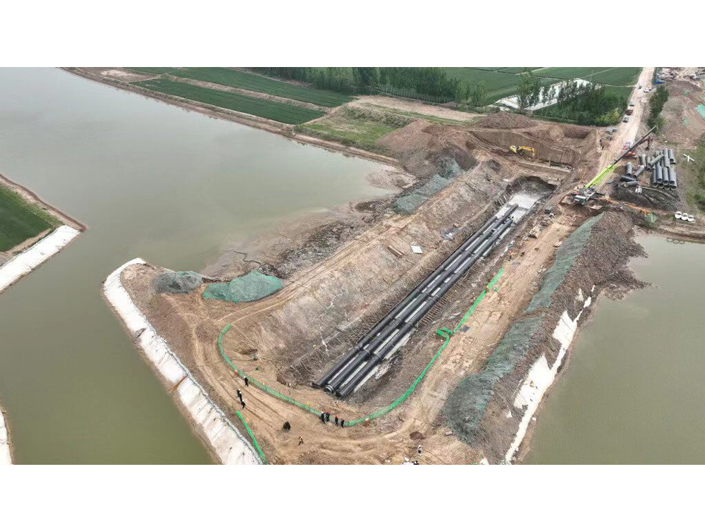 德州市向城區(qū)供水工程，管道多口徑、多管材，總長約40km
